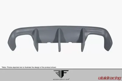 2014-2020 BMW 4 Series F32 AF-1 Wide Body Rear Diffuser ( GFK ) - 4 Piece (S) ( Must be used with Couture M4 Look Rear Bumper ) - 113585