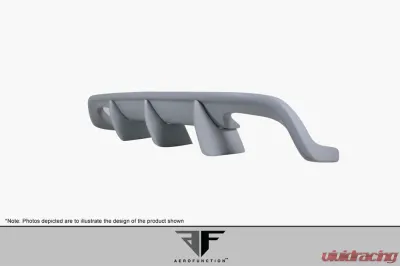 2014-2020 BMW 4 Series F32 AF-1 Wide Body Rear Diffuser ( GFK ) - 4 Piece (S) ( Must be used with Couture M4 Look Rear Bumper ) - 113585