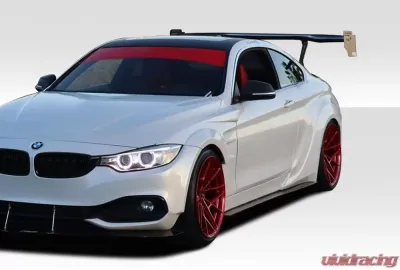 2014-2020 BMW 4 Series F32 AF-1 Wide Body Side Splitters ( GFK ) - 2 Piece (S) ( Must be used with Couture M Sport Look Side Skirts ) - 113587