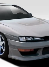 1997-1998 Nissan 240SX S14 Duraflex M-1 Sport Hood - 1 Piece                                     - 113600 - Image 2