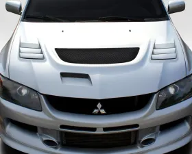 2003-2006 Mitsubishi Lancer Evolution 8 9 Duraflex C-1 Hood - 1 Piece