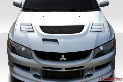 2003-2006 Mitsubishi Lancer Evolution 8 9 Duraflex C-1 Hood - 1 Piece - 113603