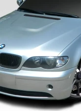 2002-2005 BMW 3 Series E46 4DR Duraflex M3 Look Hood - 1 Piece                                     - 113617 - Image 2