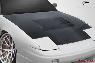 1989-1994 Nissan 240SX S13 Carbon Creations D-1 Hood - 1 Piece - 113635