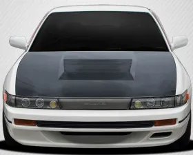 1989-1994 Nissan Silvia S13 Carbon Creations D-1 Hood - 1 Piece