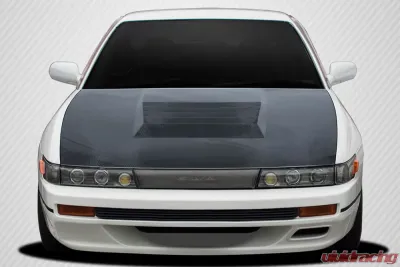 1989-1994 Nissan Silvia S13 Carbon Creations D-1 Hood - 1 Piece - 113636