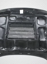 1989-1994 Nissan Silvia S13 Carbon Creations D-1 Hood - 1 Piece                                     - 113636 - Image 6