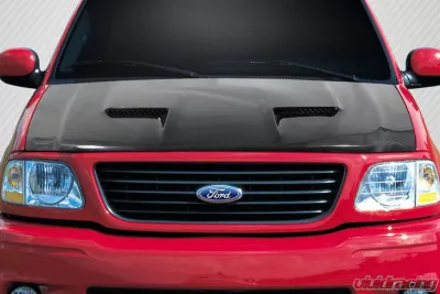1997-2003 Ford F-150 / F-250 / 1997-2002 Ford Expedition Carbon Creations CVX Version 3 Hood - 1 Piece - 113639