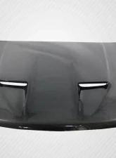 1997-2003 Ford F-150 / F-250 / 1997-2002 Ford Expedition Carbon Creations CVX Version 3 Hood - 1 Piece                                     - 113639 - Image 5