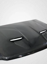 1997-2003 Ford F-150 / F-250 / 1997-2002 Ford Expedition Carbon Creations CVX Version 3 Hood - 1 Piece                                     - 113639 - Image 6