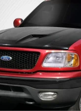 1997-2003 Ford F-150 / F-250 / 1997-2002 Ford Expedition Carbon Creations CVX Version 3 Hood - 1 Piece                                     - 113639 - Image 2