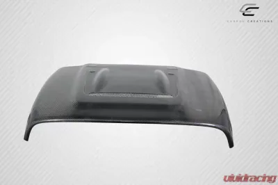 1997-2006 Jeep Wrangler Carbon Creations Heat Reduction Hood (fits all models without highline fenders) - 1 Piece - 113640