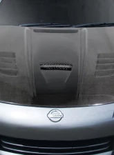 2003-2006 Nissan 350Z Z33 Carbon Creations Vader Hood - 1 Piece                                     - 113641 - Image 6