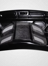 2007-2018 Jeep Wrangler Carbon Creations Viper Look Hood - 1 Piece                                     - 113645 - Image 7