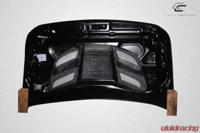2007-2018 Jeep Wrangler Carbon Creations Viper Look Hood - 1 Piece - 113645