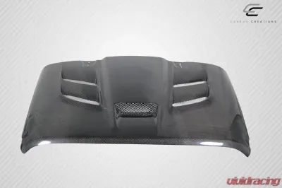 2007-2018 Jeep Wrangler Carbon Creations Viper Look Hood - 1 Piece - 113645