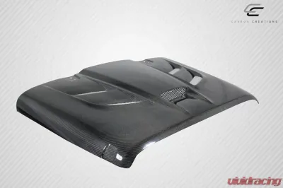 2007-2018 Jeep Wrangler Carbon Creations Viper Look Hood - 1 Piece - 113645