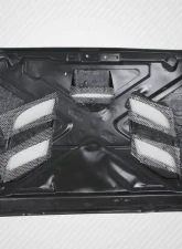 2007-2018 Jeep Wrangler Carbon Creations Viper Look Hood - 1 Piece                                     - 113645 - Image 6