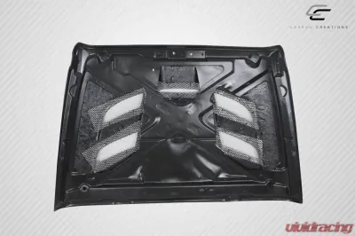2007-2018 Jeep Wrangler Carbon Creations Viper Look Hood - 1 Piece - 113645