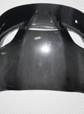 2013-2016 Dodge Dart Carbon Creations Hellcat Look Hood - 1 Piece                                     - 113648 - Image 7