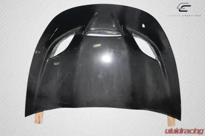 2013-2016 Dodge Dart Carbon Creations Hellcat Look Hood - 1 Piece - 113648