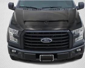 2015-2020 Ford F-150 Carbon Creations GT500 Hood - 1 Piece