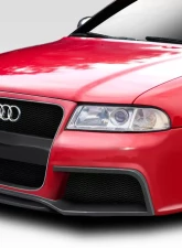 1996-2001 Audi A4 S4 B5 Duraflex Version 1 Front Bumper - 1 Piece                                     - 113669 - Image 2