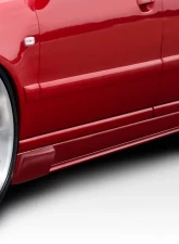1996-2001 Audi A4 S4 B5 Duraflex Version 1 Side Skirts - 2 Piece                                     - 113671 - Image 2
