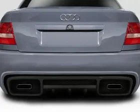 1996-2001 Audi A4 S4 B5 4DR Duraflex Version 2 Rear Bumper - 1 Piece