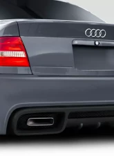 1996-2001 Audi A4 S4 B5 4DR Duraflex Version 2 Rear Bumper - 1 Piece                                     - 113673 - Image 2