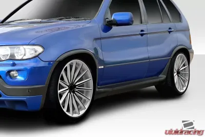 2000-2006 BMW X5 Duraflex 4.8is Look Fender Flares - 6 Piece - 113678