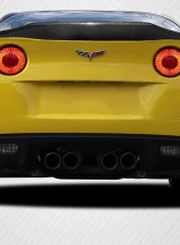 2005-2013 Chevrolet Corvette C6 Carbon Creations GTC Wing Spoiler - 1 Piece                                     - 113682 - Image 4