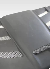 2004-2006 Dodge Durango Duraflex Viper Look Hood - 1 Piece                                     - 113685 - Image 6