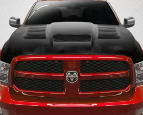 2009-2018 Dodge Ram 1500 Carbon Creations Viper Look Hood - 1 Piece