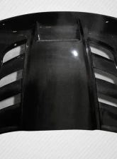 2009-2018 Dodge Ram 1500 Carbon Creations Viper Look Hood - 1 Piece                                     - 113687 - Image 3