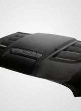 2009-2018 Dodge Ram 1500 Carbon Creations Viper Look Hood - 1 Piece                                     - 113687 - Image 6