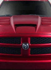 2009-2018 Dodge Ram 1500 Duraflex Viper Look Hood - 1 Piece                                     - 113688 - Image 6