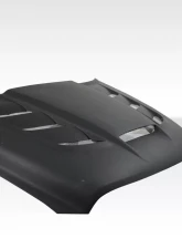 2009-2018 Dodge Ram 1500 Duraflex Viper Look Hood - 1 Piece                                     - 113688 - Image 5