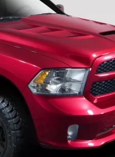 2009-2018 Dodge Ram 1500 Duraflex Viper Look Hood - 1 Piece                                     - 113688 - Image 2