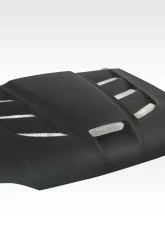 2001-2004 Nissan Frontier Duraflex Viper Look Hood - 1 Piece                                     - 113705 - Image 4