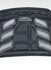 2001-2004 Nissan Frontier Duraflex Viper Look Hood - 1 Piece                                     - 113705 - Image 5
