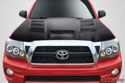 2005-2011 Toyota Tacoma Carbon Creations Viper Hood - 1 Piece - 113718