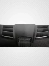 2012-2015 Toyota Tacoma Carbon Creations Viper Hood - 1 Piece                                     - 113720 - Image 4