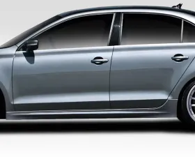 2011-2014 Volkswagen Jetta Duraflex Votex Look Side Skirts - 2 Piece