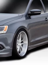 2011-2014 Volkswagen Jetta Duraflex Votex Look Side Skirts - 2 Piece                                     - 113724 - Image 2