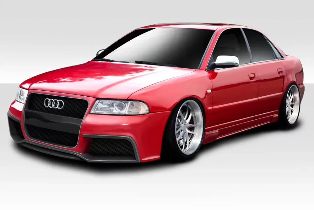 1996-2001 Audi A4 S4 B5 4DR Duraflex Version 1 Body Kit - 4 Piece - 113725