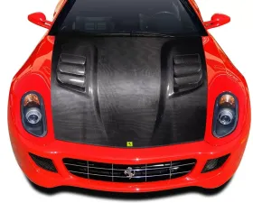 2006-2012 Ferrari 599 Carbon AF-1 Race Hood ( CFP ) - 1 Piece