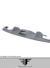2008-2011 Mercedes C Class W204 / C63 AF-1 Rear Diffuser ( GFK ) - 1 Piece                                     - 113759 - Image 2
