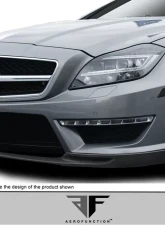 2012-2018 Mercedes W218 CLS63 AF-1 Front Spoiler ( GFK ) - 1 Piece                                     - 113765 - Image 2