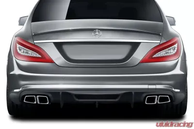 2012-2018 Mercedes W218 CLS63 AF-1 Rear Diffuser ( GFK ) - 1 Piece - 113767